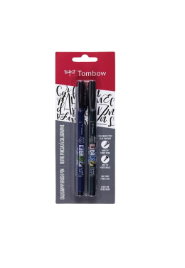 Blister Caneta Pincel Fudenosuke C/2 Tombow